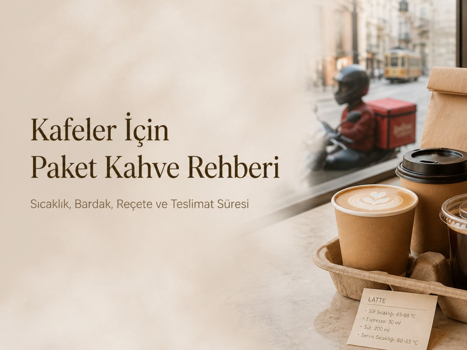 Kafeler İçin Paket Servis Kahve Hazırlama Rehberi