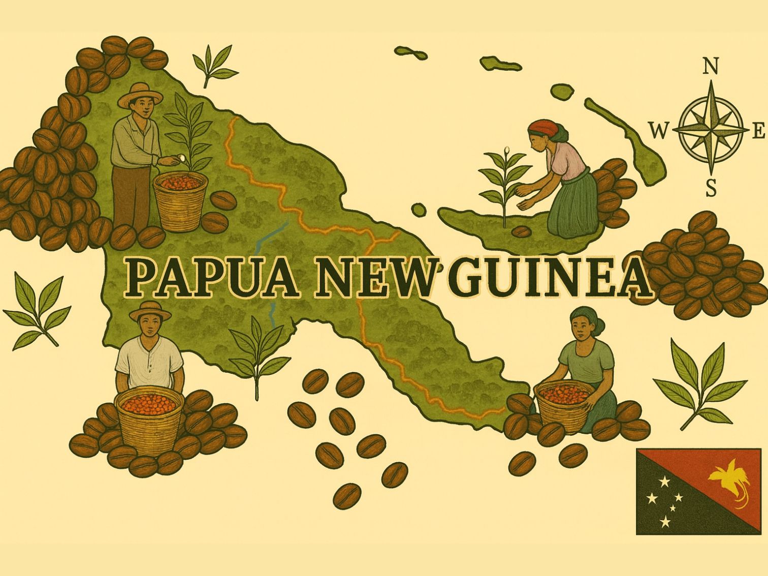 En İyi Papua Yeni Gine Kahvesi Hangisi? Papua Yeni Gine Kahveleri Rehberi