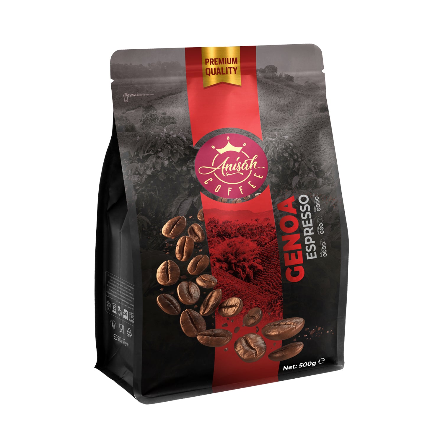 Genoa Espresso Çekirdek Kahve | 500gr