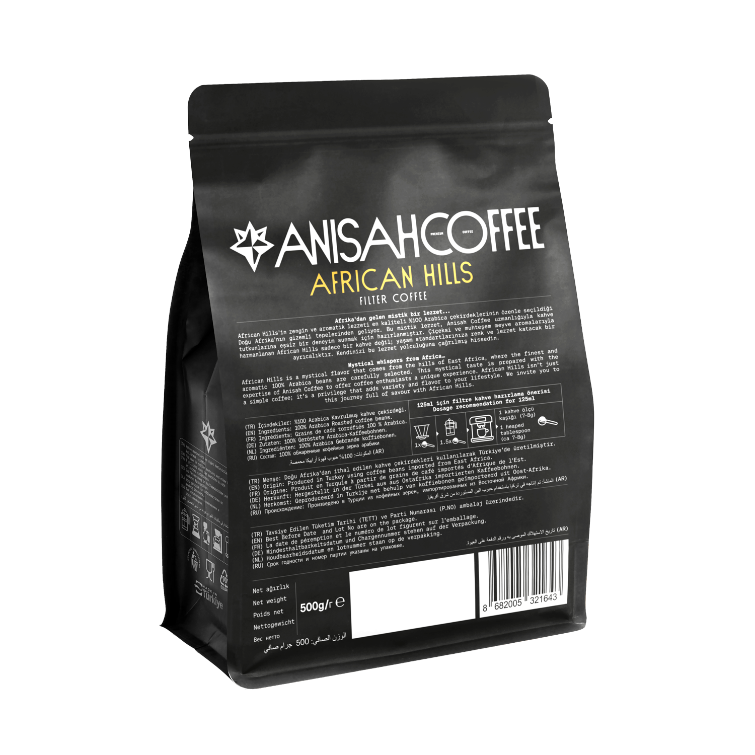 African Hills Filtre Kahve | 500gr