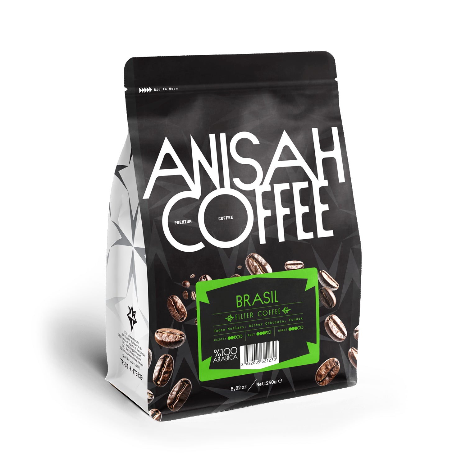 Brasil Santos Filtre Kahve | 250gr
