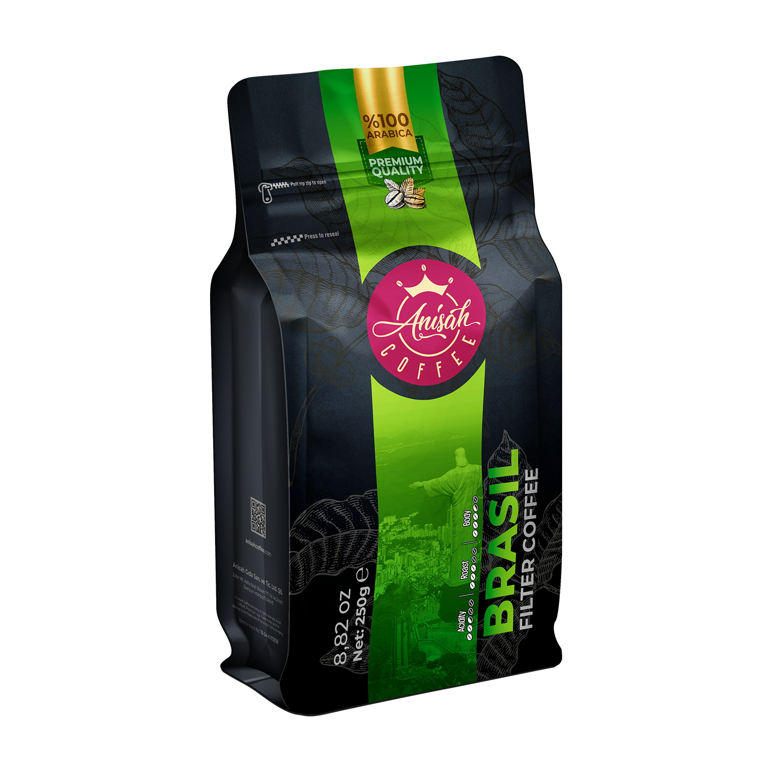 Brasil Santos Filtre Kahve | 250gr
