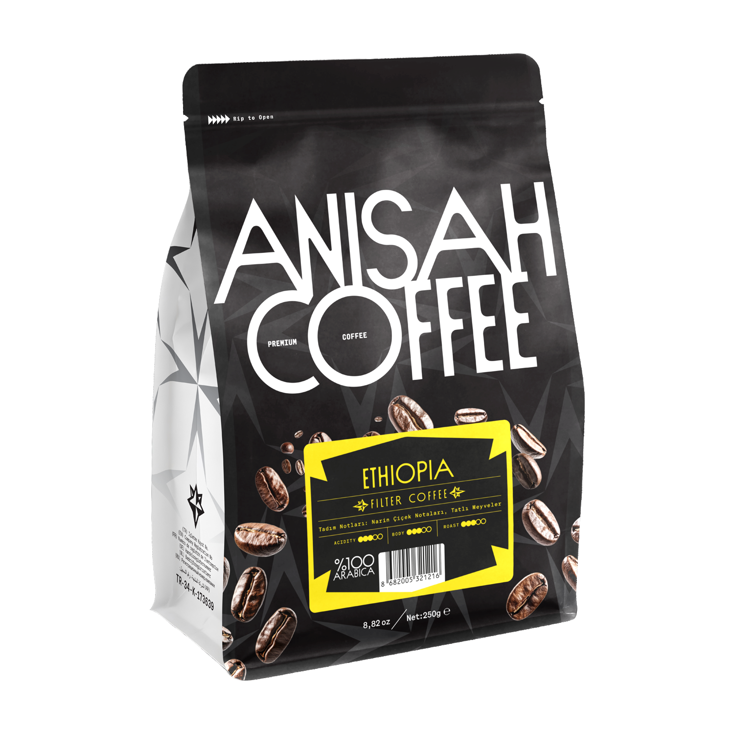 Ethiopia Filtre Kahve | 250gr