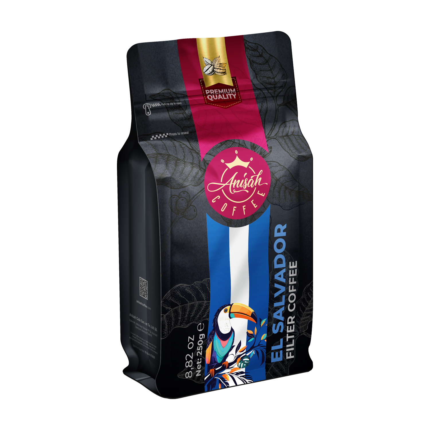 El Salvador Filtre Kahve | 250gr | %100 Arabica | Medium Roast