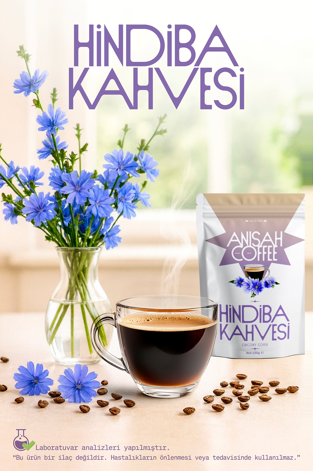 Anisah Coffee Prebiyotikli Hindiba Kahvesi 150g - Lif Kaynağı