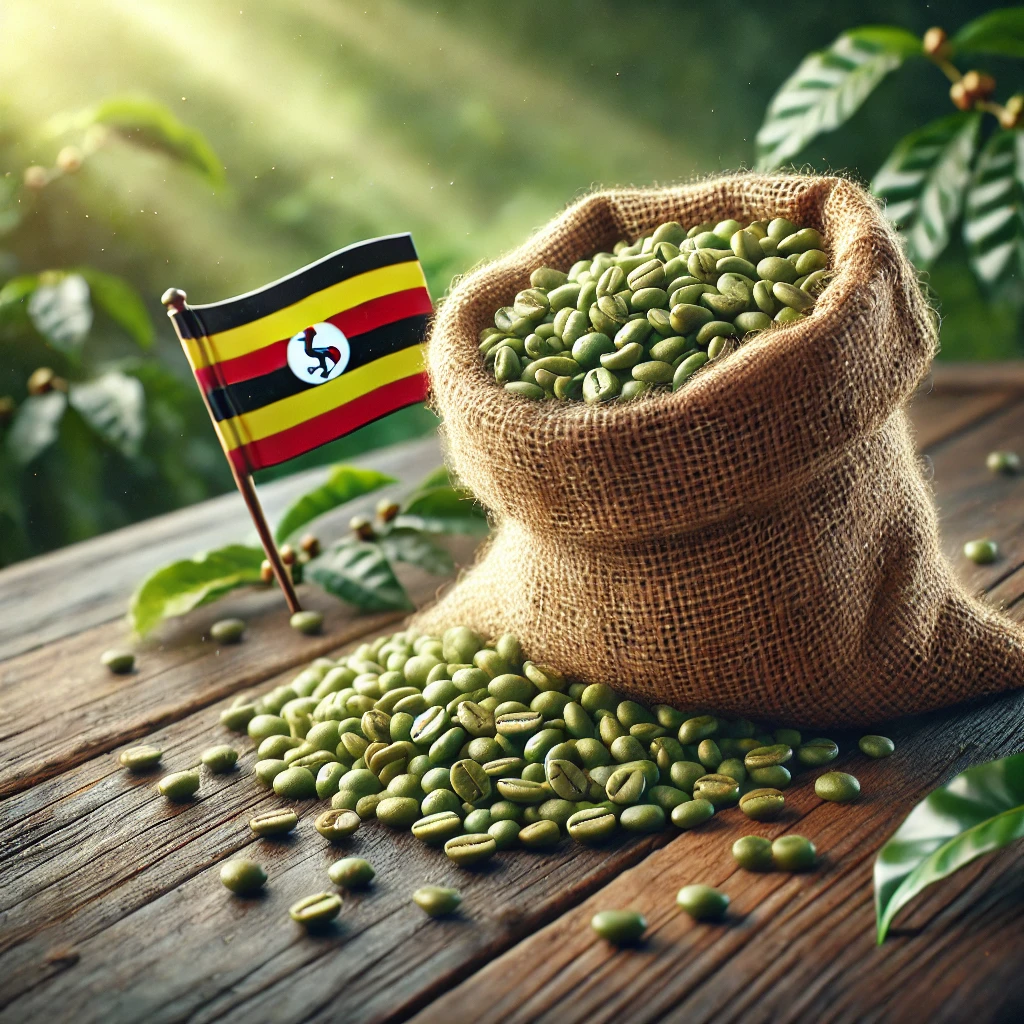 Uganda Robusta Sc. 17 Yeşil Kahve Çekirdeği | 1000 gr