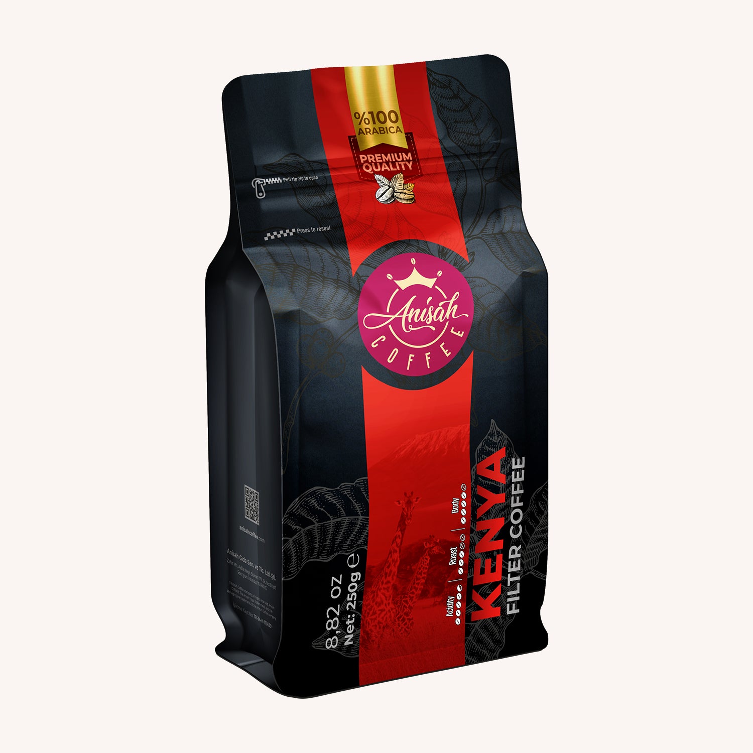Kenya Filtre Kahve 250 Gr