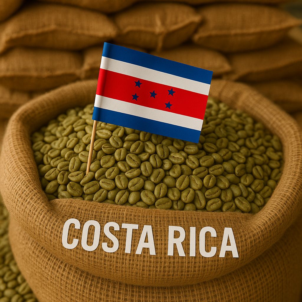 Kosta Rika SHB Arabica Yesil Kahve cekirdegi Costa Rica