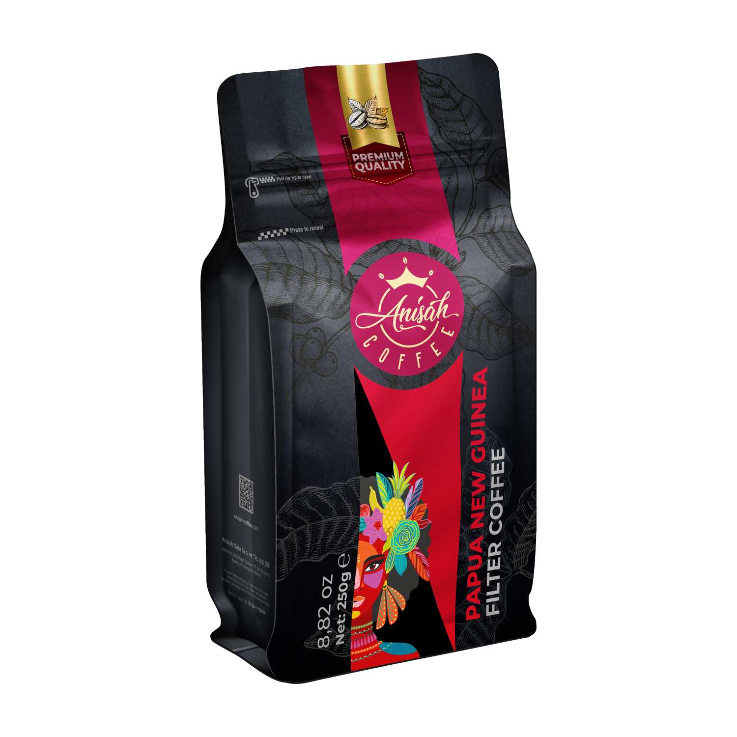 Papua Yeni Gine Filtre Kahve | 250gr | %100 Arabica | Medium Roast