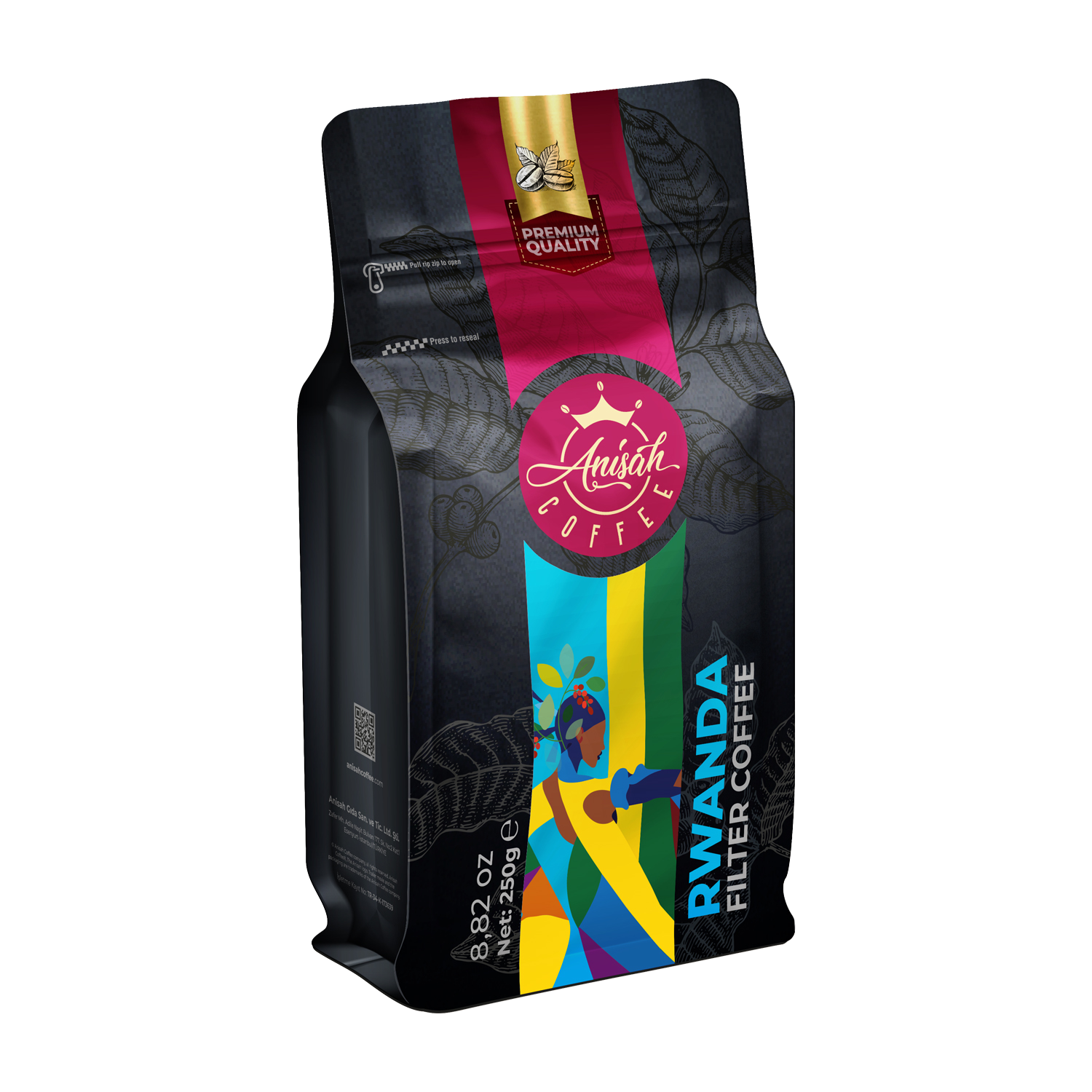 Rwanda Filtre Kahve | 250gr | %100 Arabica | Medium Roast