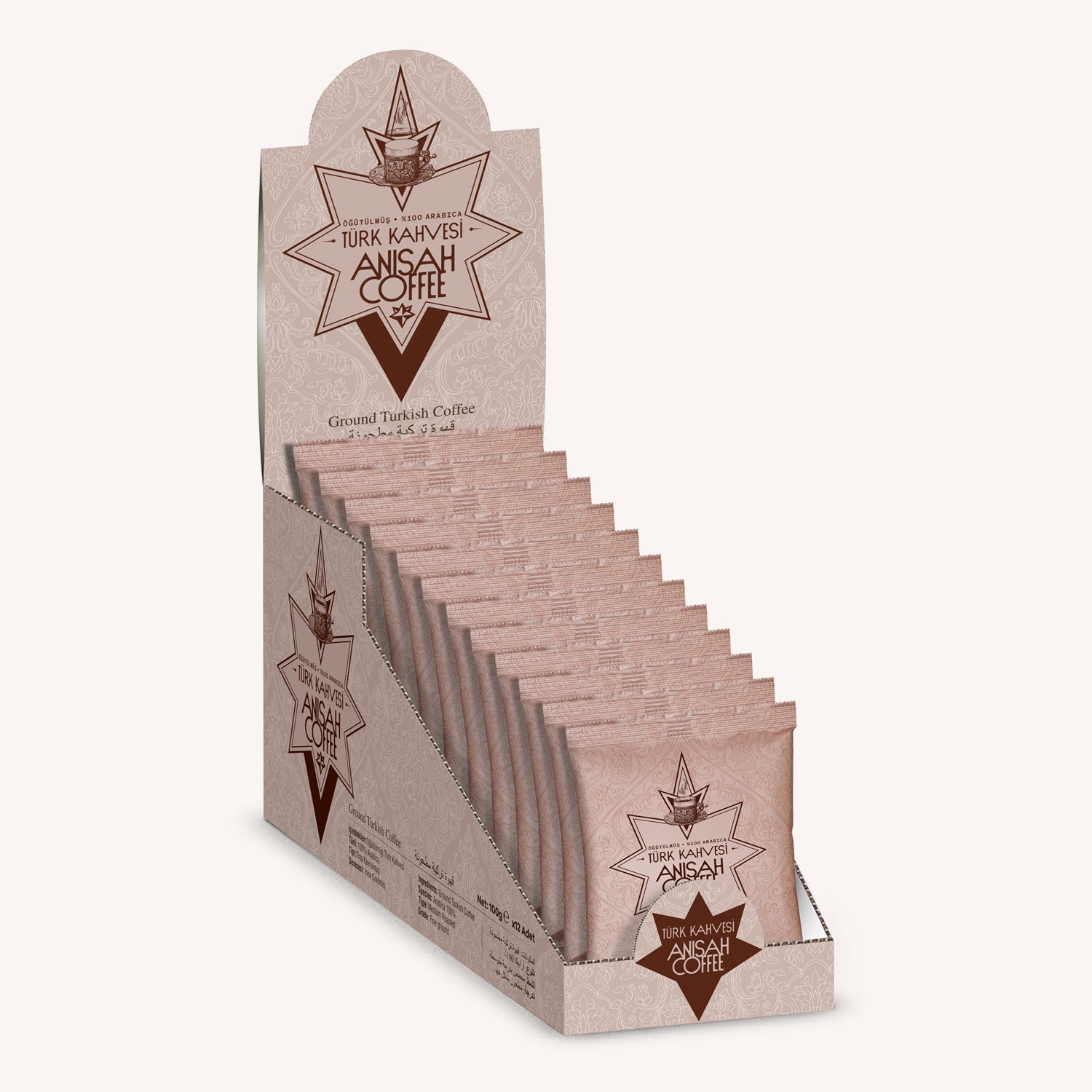 Ekonomik Paket 12'li Türk Kahvesi