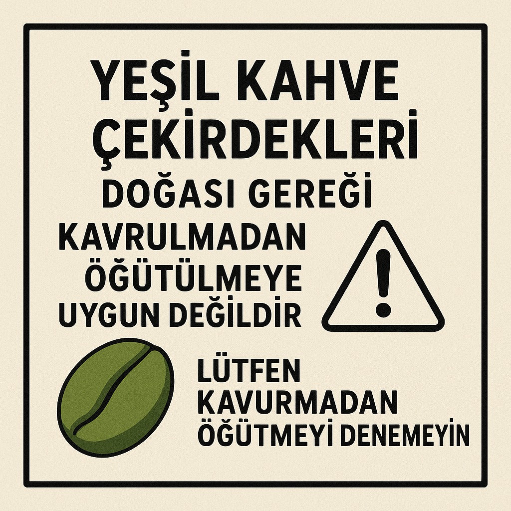 Ethiopia Lekempti Gr5 Arabica Yeşil Kahve Çekirdeği | 1000g